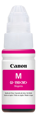 Botella De Tinta Magenta Canon, Gi-190 M