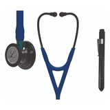 Fonendoscopio Cardiology Iv Navy Smoke Mirror+linterna