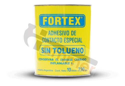 Cemento De Contacto Sin Tolueno - 10lt - Fortex