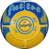 Balón Futtre No. 5  Azul Rey Con Amarillo Linea Clásica