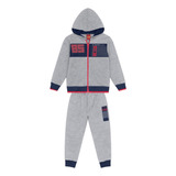 Conjunto Moleton Infantil Masculino Flanelado 04 Ao 08 Kyly