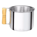 Caneca Leiteira Fervedor De Aluminio Polido Reforçado N12 1l