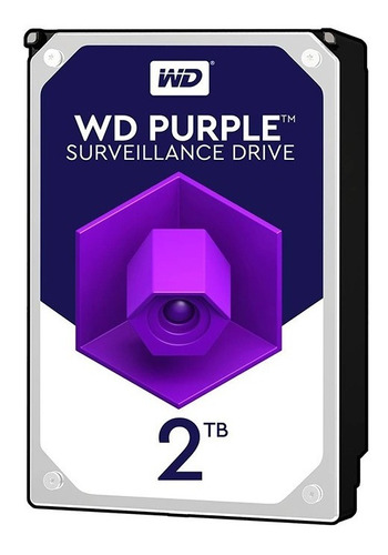 Disco Duro Cctv 2 Tb Wd Purple Videovigilancia 24 Hrs