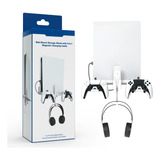 Soporte Repisa Base Pared Compatible Con Ps5 Cd O Digital