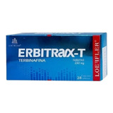 Terbinafina Erbitrax-t De 250mg Caja Con 28 Tabletas