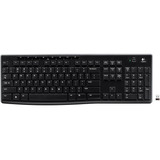 Teclado Inalámbrico Logitech K270 Conexion Alto Rango Negro