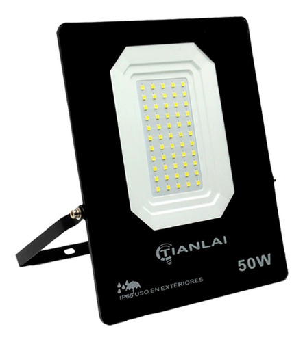 Reflector Led Exterior 50w Delgado 3 Pzs Megaluz R13w50s07