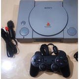 Ps1 Fat Mod Sd + 2 Controles + Acessórios Playstation 1 Fat 