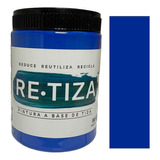 Azul Rey 1 Kilo. Pintura Tiza Al Agua Decorativa