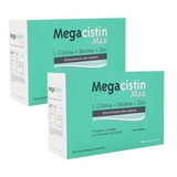 Megacistin Max X 30 Comp Anti-caida Cabello Combo X 2 Cajas