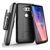 Funda Protector Antigolpes Clip Para LG V30 Thin Fit  Negro