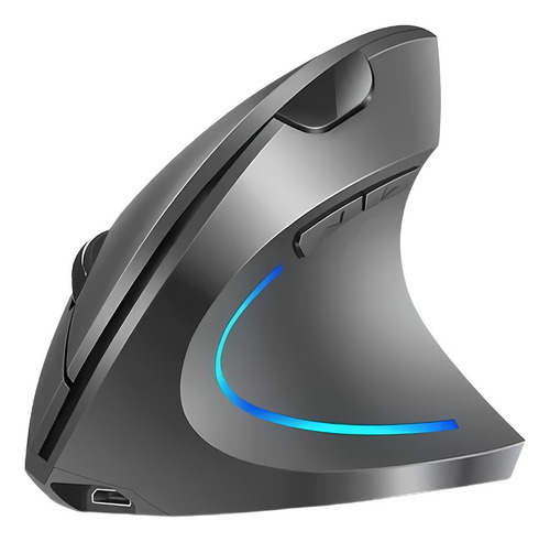 Mouse Vertical Inalambrico Ergonomico Recargable 6 Botones