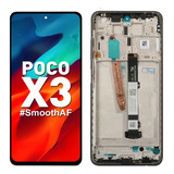 Frontal Display Touch Para Poco X3/x3 Pro Amoled C/ Aro