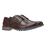 Zapatos Oxford Hombre Clásico Wingtip Con Cordones