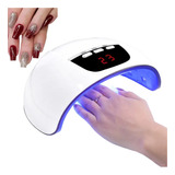 Lamparas De Uv Led Gel Para Uñas Professional Secadora 54w