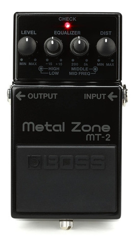 Pedal Boss Mt2 Metal Zone 30th Anniversary Guitarra