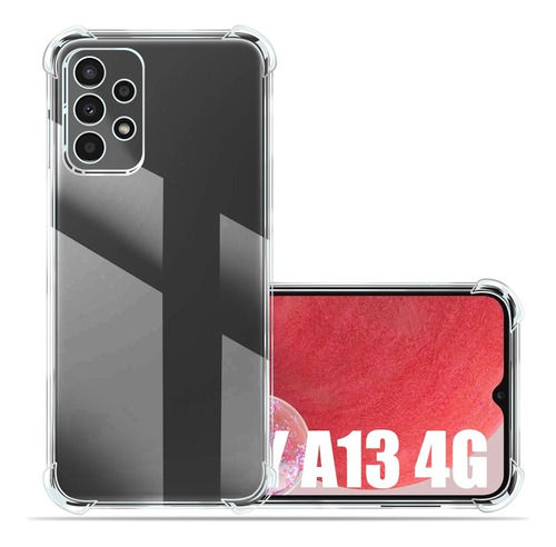 Capinha + Película Hydrogel Fosca P/ Galaxy A13 A135 4g 6.6