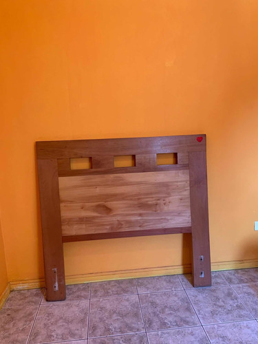 Respaldo Cama Nativo Madera 117x110 Cm