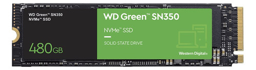 Disco Solido Ssd Western Digital 480gb Green Sn350 Nvme M2