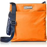 Bolso Bandolera Nautica, Dama Bolsa Cruzada Naranja B4u