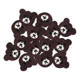 3 X 50x Botones De Oso Ropa Para Niños Botón Decorativo De