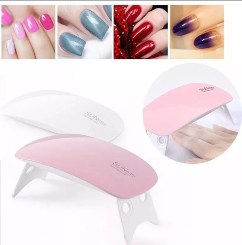 Lampara Led/uv 6w Secado Manicure Normal-permanente-gel