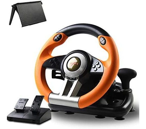 Volante Pxn V3ii Para Pc/xbox/nintendo/ps -negro/naranja