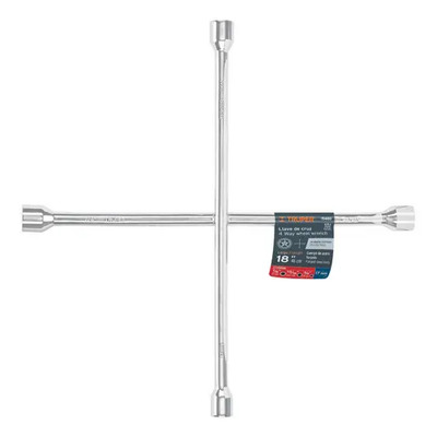 Llave Cruz Auto 18 Pulgadas Cromada Truper Llcr-18 15480 | Envío gratis