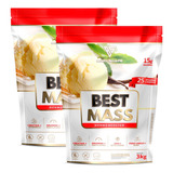 2x Hipercalórico Best Mass 3kg Refil Body Shape 