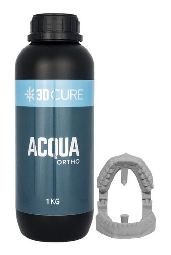 Resina Impressora 3d Cure Acqua Ortho - 1 Kg