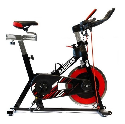 Bicicleta Fija Randers Arg-880sp-r Spinning 150kg Disco 18kg