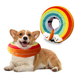 Collar De Cono De Perro Inflable Para Perros Grandes, Median