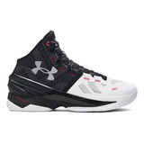 Zapatilla Basketball Curry 2 Unisex Blanco Under Armour