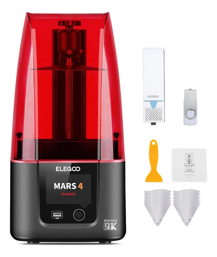 Elegoo Mars 4 Msla Impresora 3d Resina Impresora 3d 9k 
