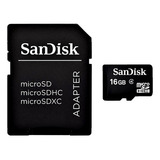 Micro  Sd Card - 16gb -  Para  Celulares   Câmeras E  Outros