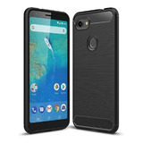 Funda Tpu Fibra De Carbono Compatible Con Google Pixel 3a Xl