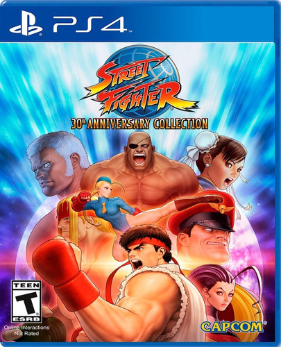Street Fighter 30th Anniversary Collection Capcom Ps4 Físico