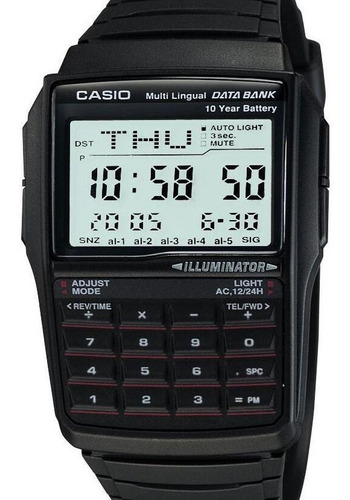 Relógio Casio Masculino Calculadora Dbc-32-1adf
