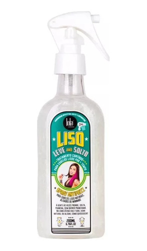Spray Anti Frizz Liso Leve E Solto Lola Cosmetics