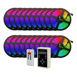 Kit 20 Fita Led Digital 6803 Rgb 328efeito C/ Controle Ip67