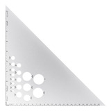 Alumicolor Aluminio Calibrado Triangulos 10 en. 45/90