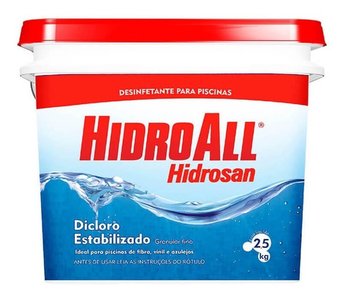 Cloro Granulado Hidrosan Plus 2,5kg