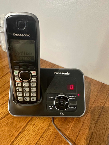 Teléfono Panasonic Inalámbrico Con Contestador Kx-tg4131ag