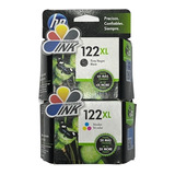 Cartuchos Hp 122xl Negro + 122xl Color Originales