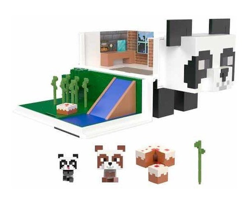 Panda Playhouse Mobhead Minis Minecraft Mojang Mattel Nuevo