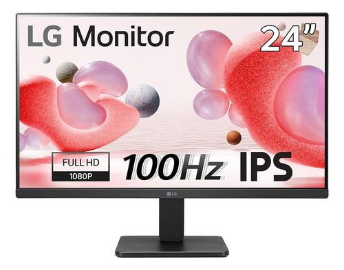 Monitor LG 24 Full Hd, Panel Ips, 100hz, 5ms 24mr400-b