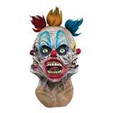 Máscara Payaso Tripolar Asesino Terror Halloween Ghoulish Color Multicolor