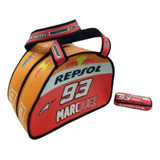 Bolso Casco Marquez Mas Porta Gps Simil Neopren