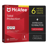 Antivirus Mcafee Total Protection 2023 Nuevo - 1 Pc, 2 Años