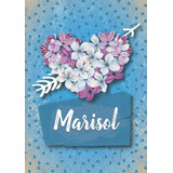Libro: Marisol: Cuaderno De Notas A5 | Nombre Personalizado 